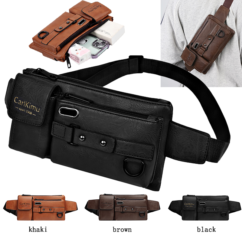 Saddle Bag Leather - Nuevo estilo, riñonera para mujer de