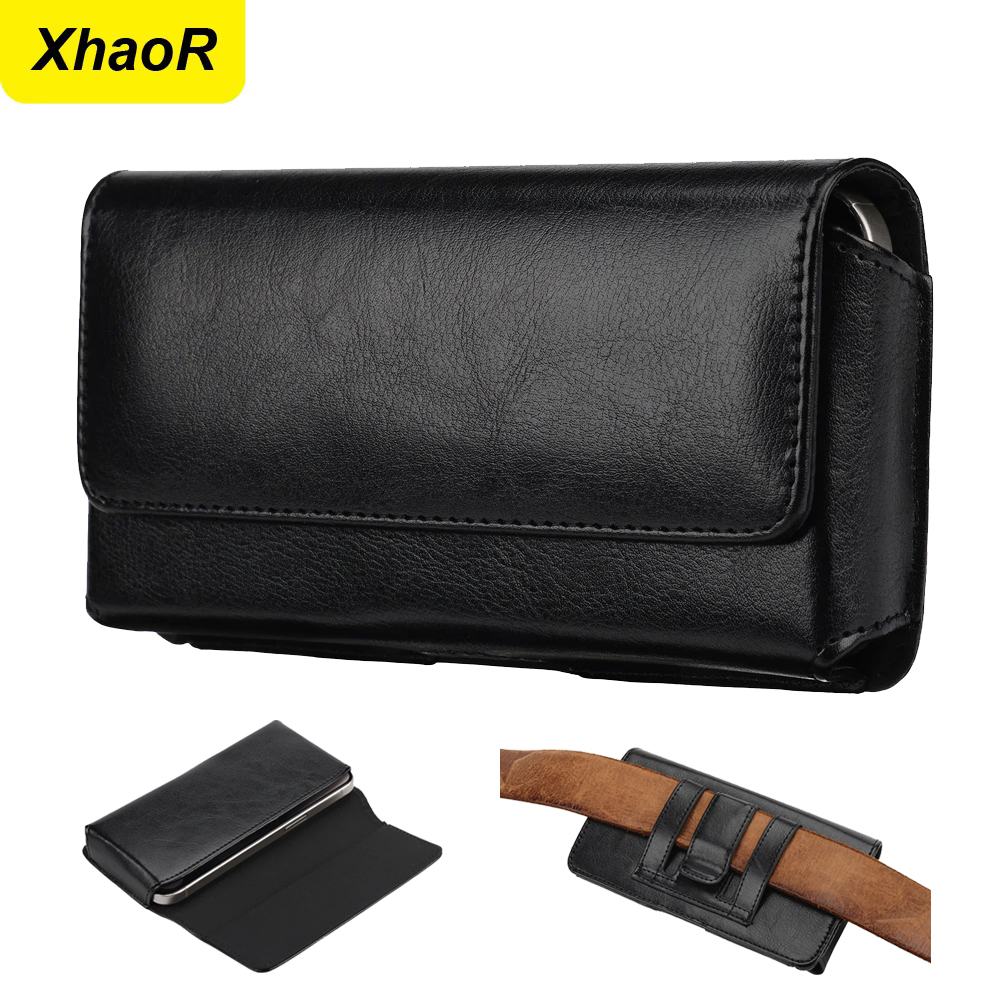 Saddle Bag Leather - Funda Universal de Cuero con Clip