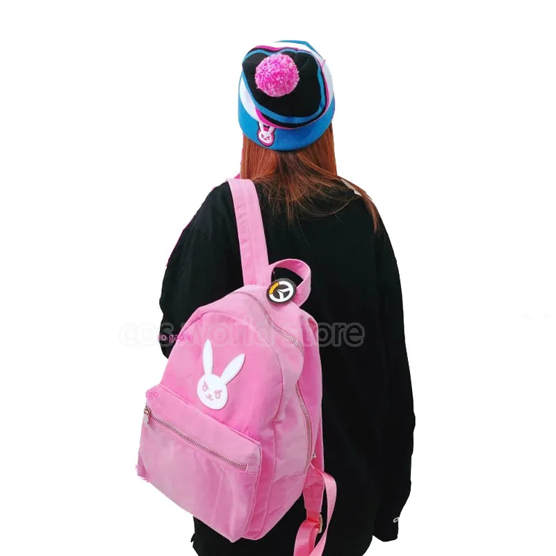 Women'S Bags Going Out - Mochila Anime Game Overwatch Dva Cosplay