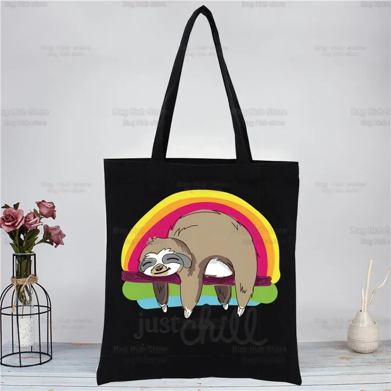 Women'S Bags Very - Bolsas de compras Kawaii Sloth con