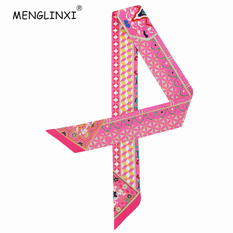 Women Bags Online - Nueva bufanda de seda con estampado
