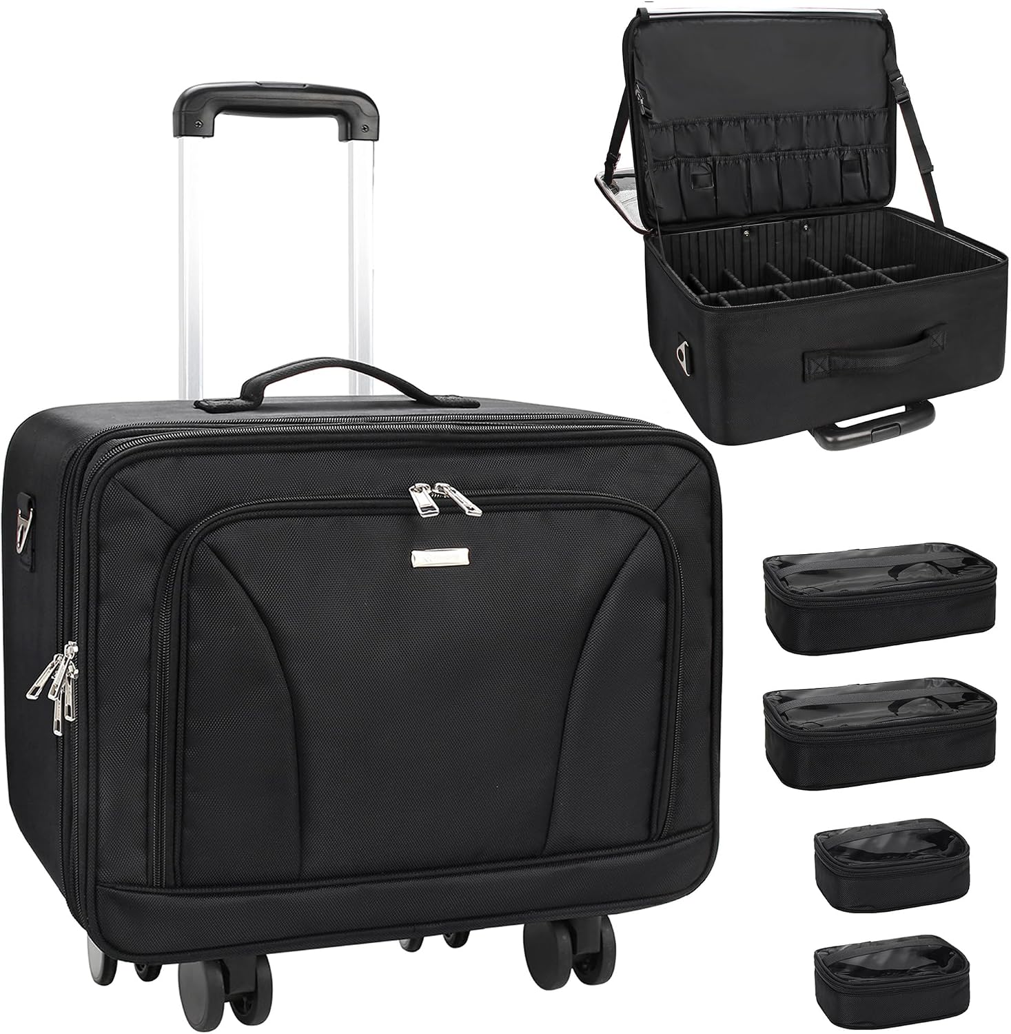 Women Bags For Travel - Maleta de Maquillaje Extra Grande con