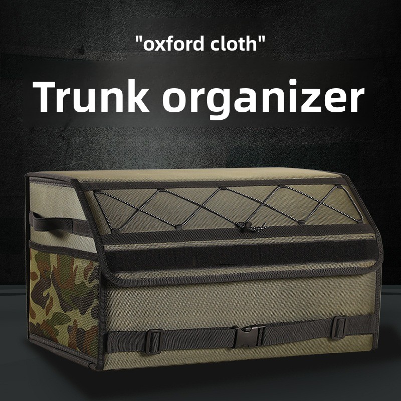 Box Bag Rigid - Organizador de maletero plegable multifuncional con