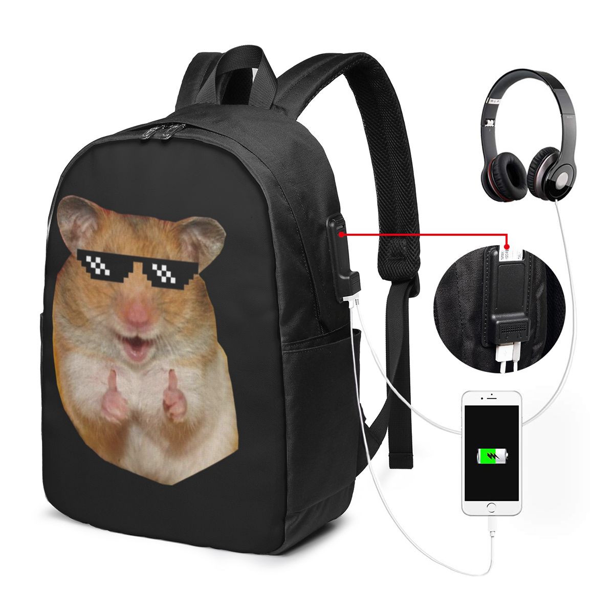Mochila divertida con diseño d - Women Bags For Travel reseña y precio