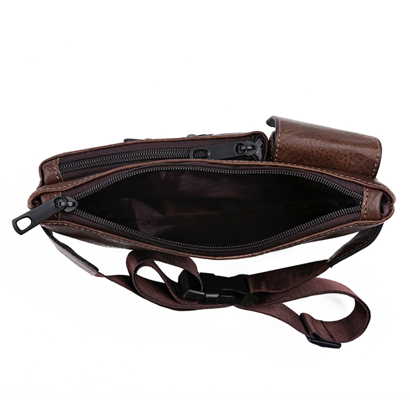Nuevo estilo, riñonera para mu - Saddle Bag Leather reseña y precio