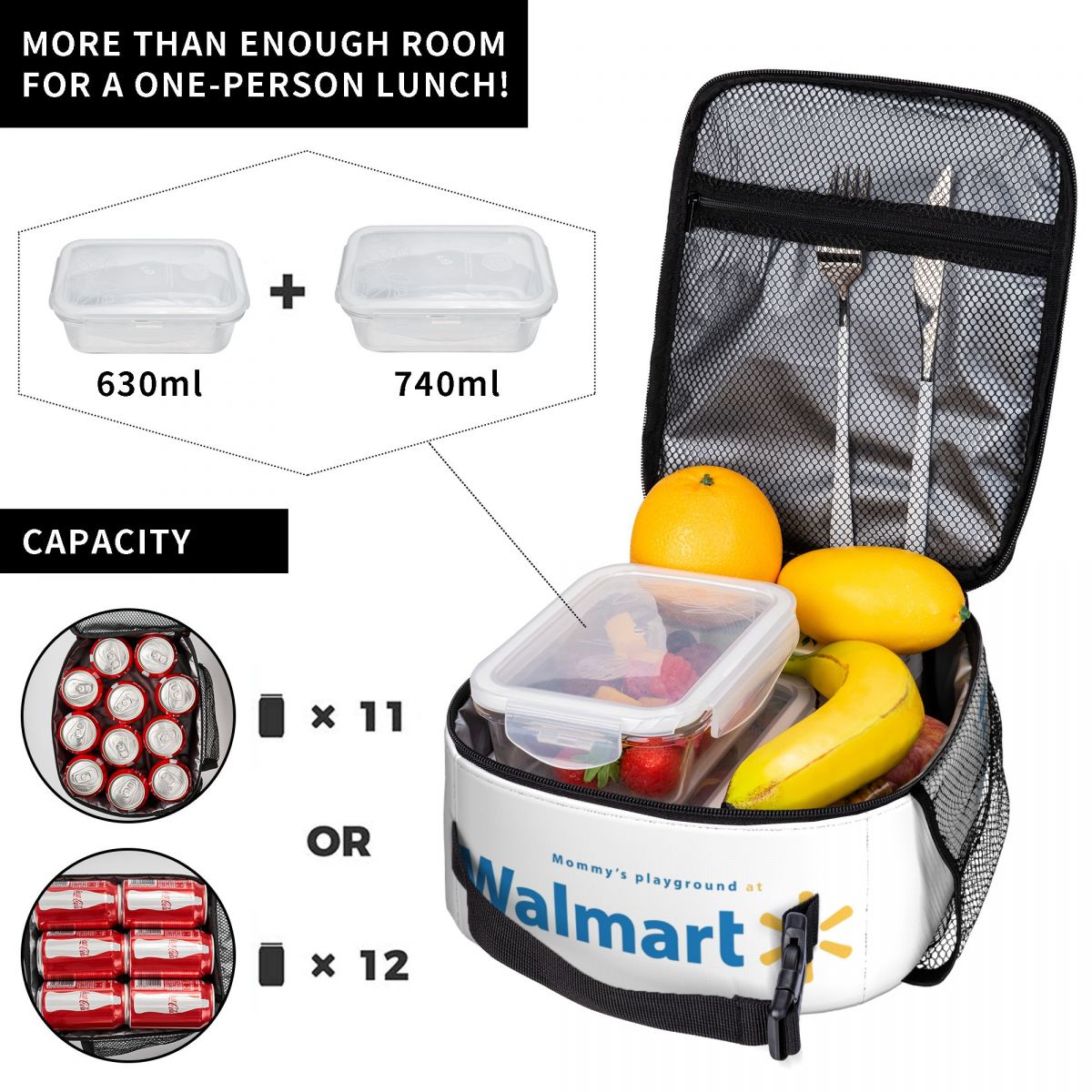Bolsa Térmica para Almuerzo Wa - Women Bags Walmart reseña y precio
