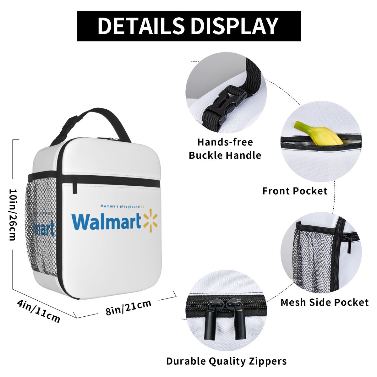 Bolsa Térmica para Almuerzo Wa - Women Bags Walmart reseña y precio