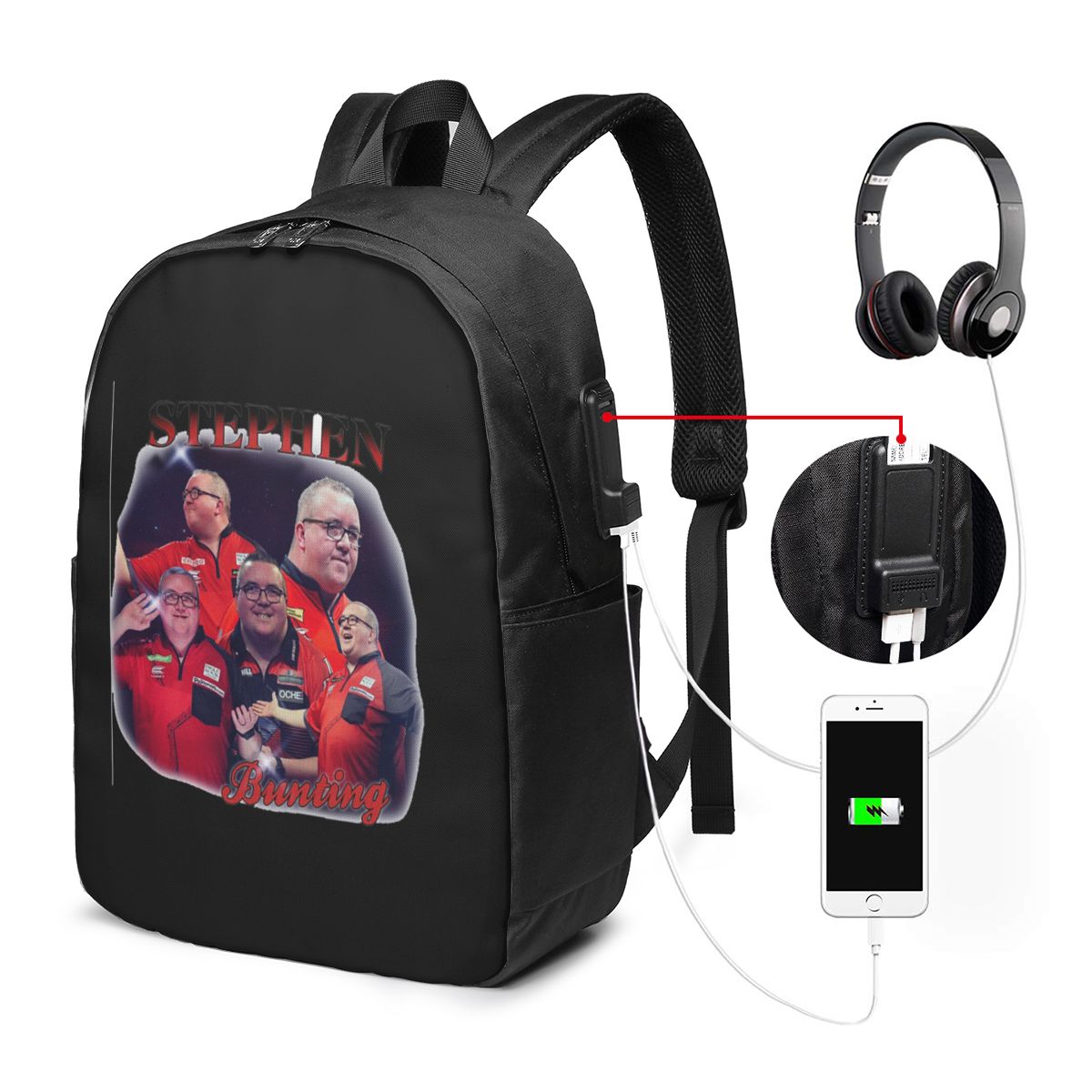 Mochila Stephen Bunting Bootle - Women Bags For Travel reseña y precio