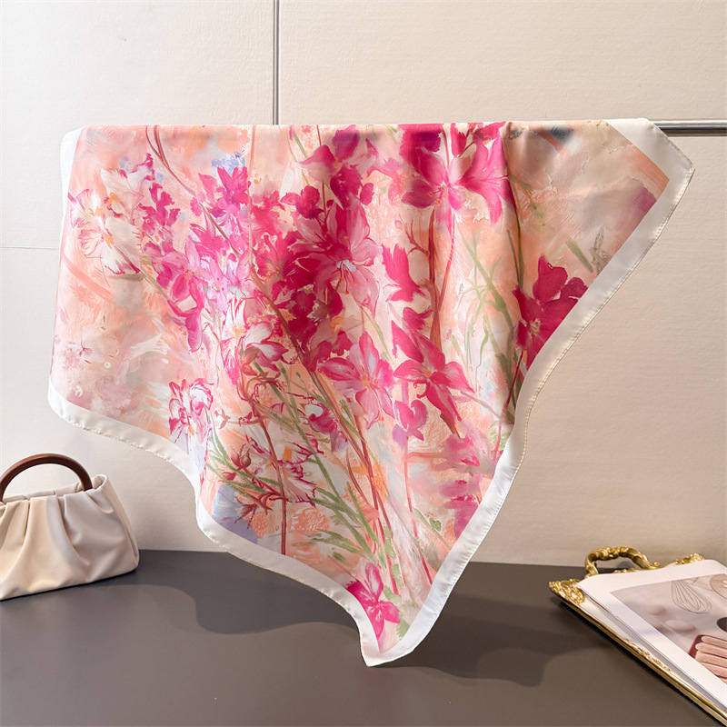 Pañuelo cuadrado de imitación  - Women Bags Online reseña y precio