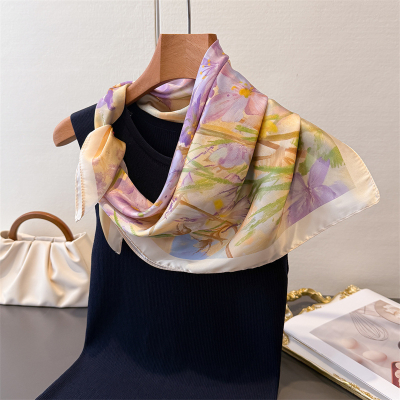 Pañuelo cuadrado de imitación  - Women Bags Online reseña y precio