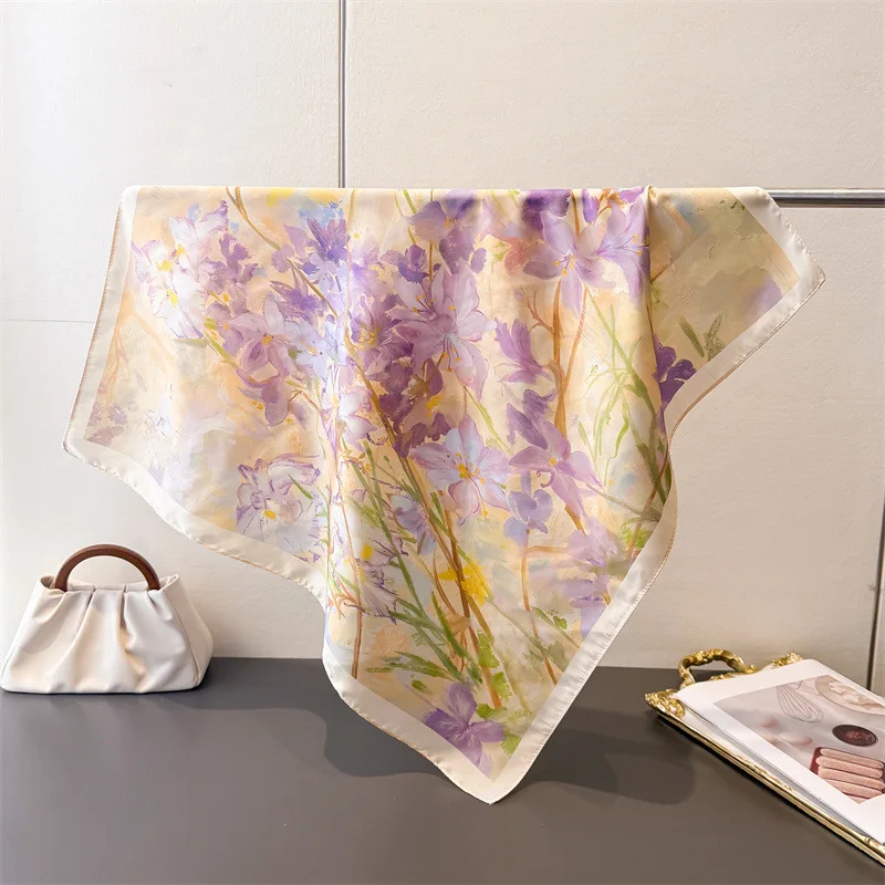 Pañuelo cuadrado de imitación  - Women Bags Online reseña y precio