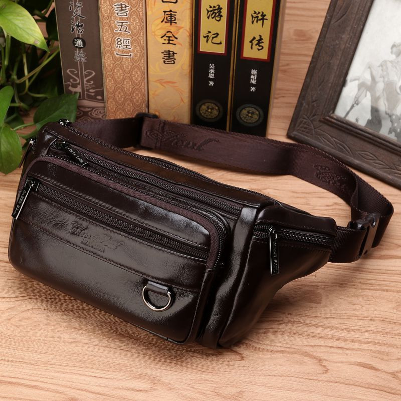 Riñoneras de cintura para homb - Saddle Bag Leather reseña y precio