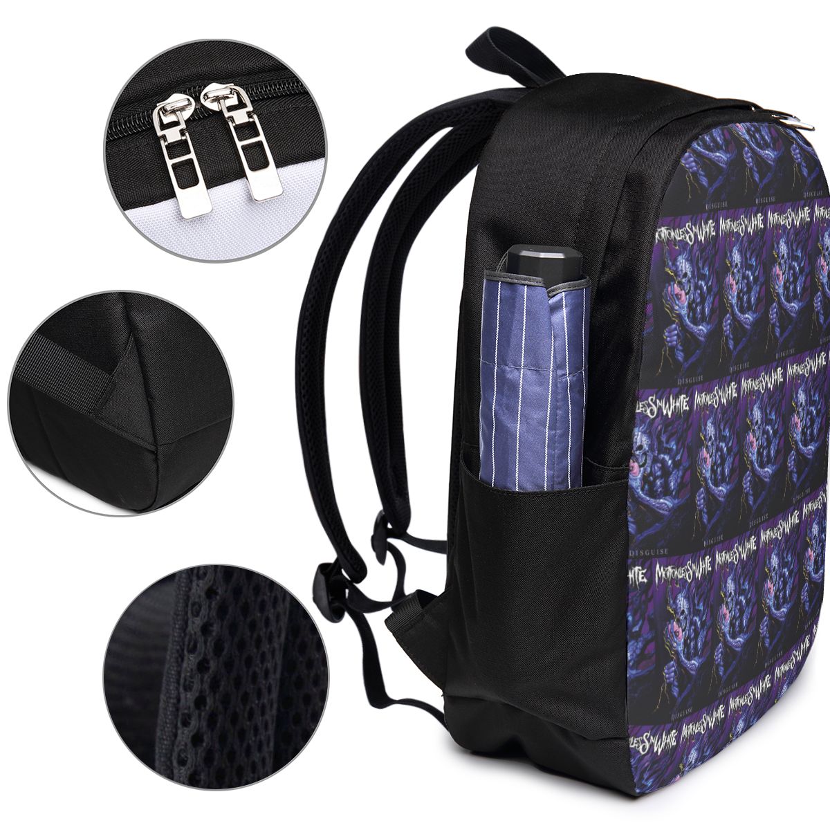 Mochila Motionless In White, b - Women Bags For Travel reseña y precio