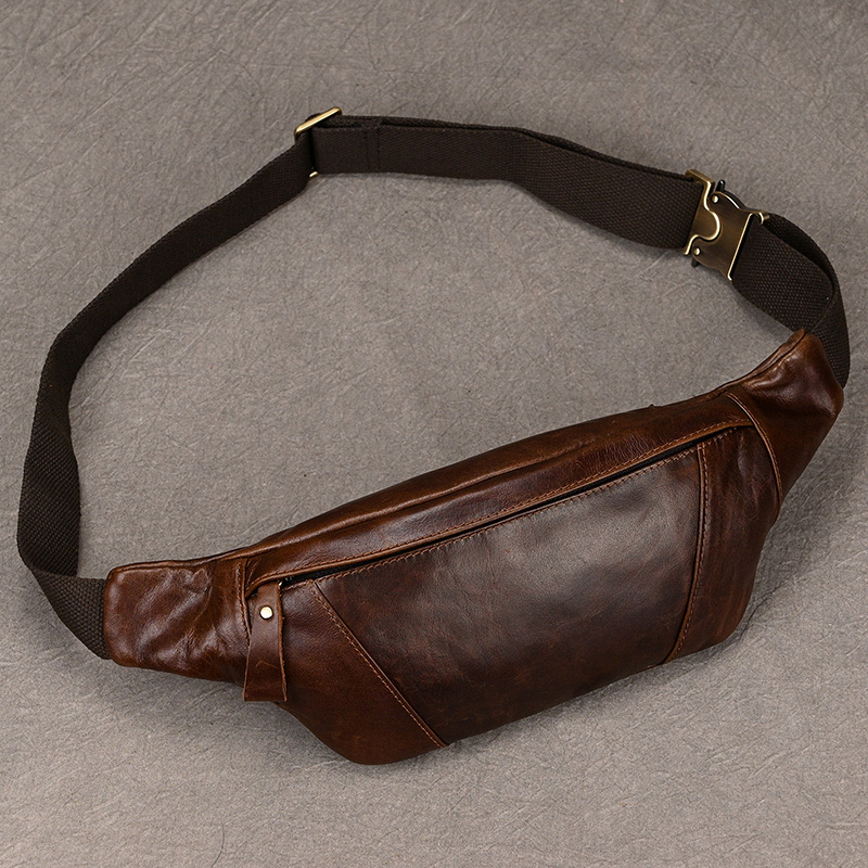 Bolso de pecho de cuero para h - Saddle Bag Leather reseña y precio
