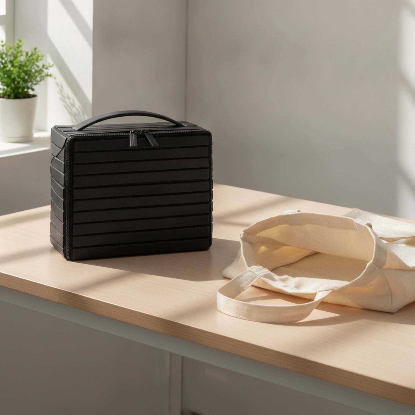 Bolsa de Cosméticos con Asa, B - Box Bag Rigid reseña y precio