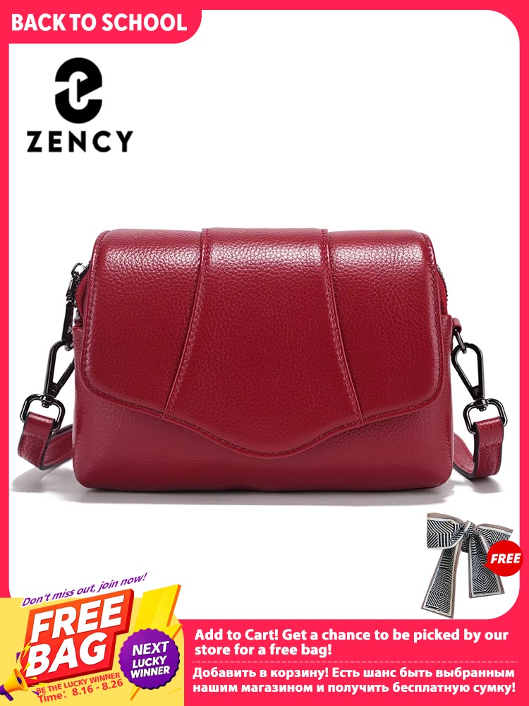 Bolso cruzado Zency de piel de - Women Bags Grey reseña y precio