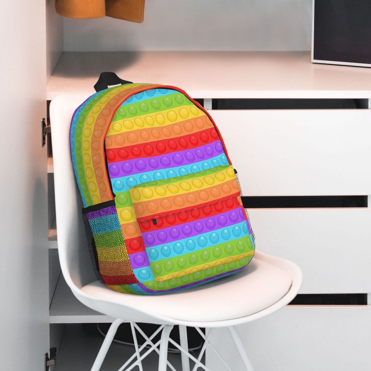 Mochila Premium Vector Pop It  - Women Bags Vector reseña y precio