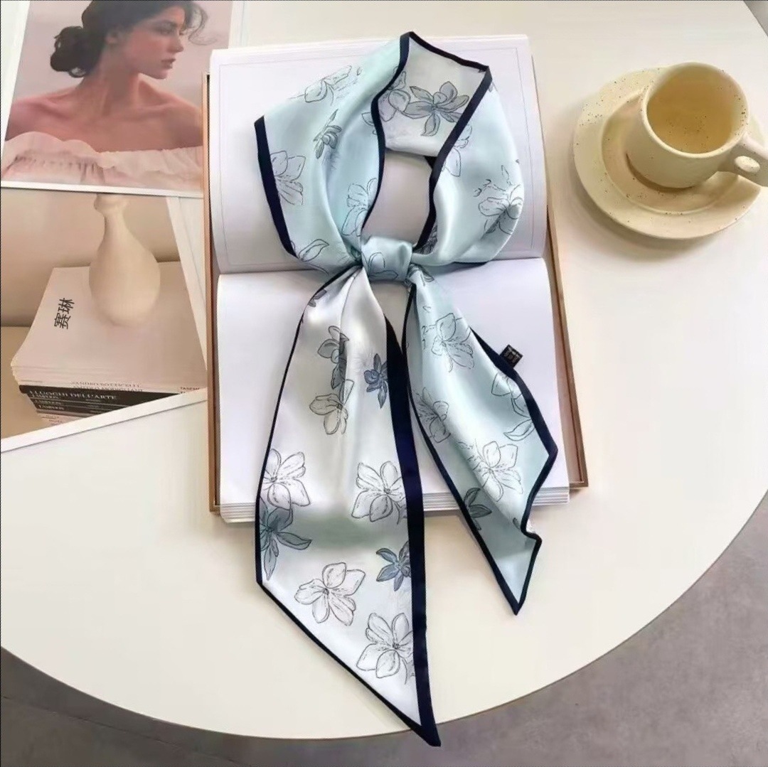 Pañuelo cuadrado de seda de lu - Women Bags Online reseña y precio