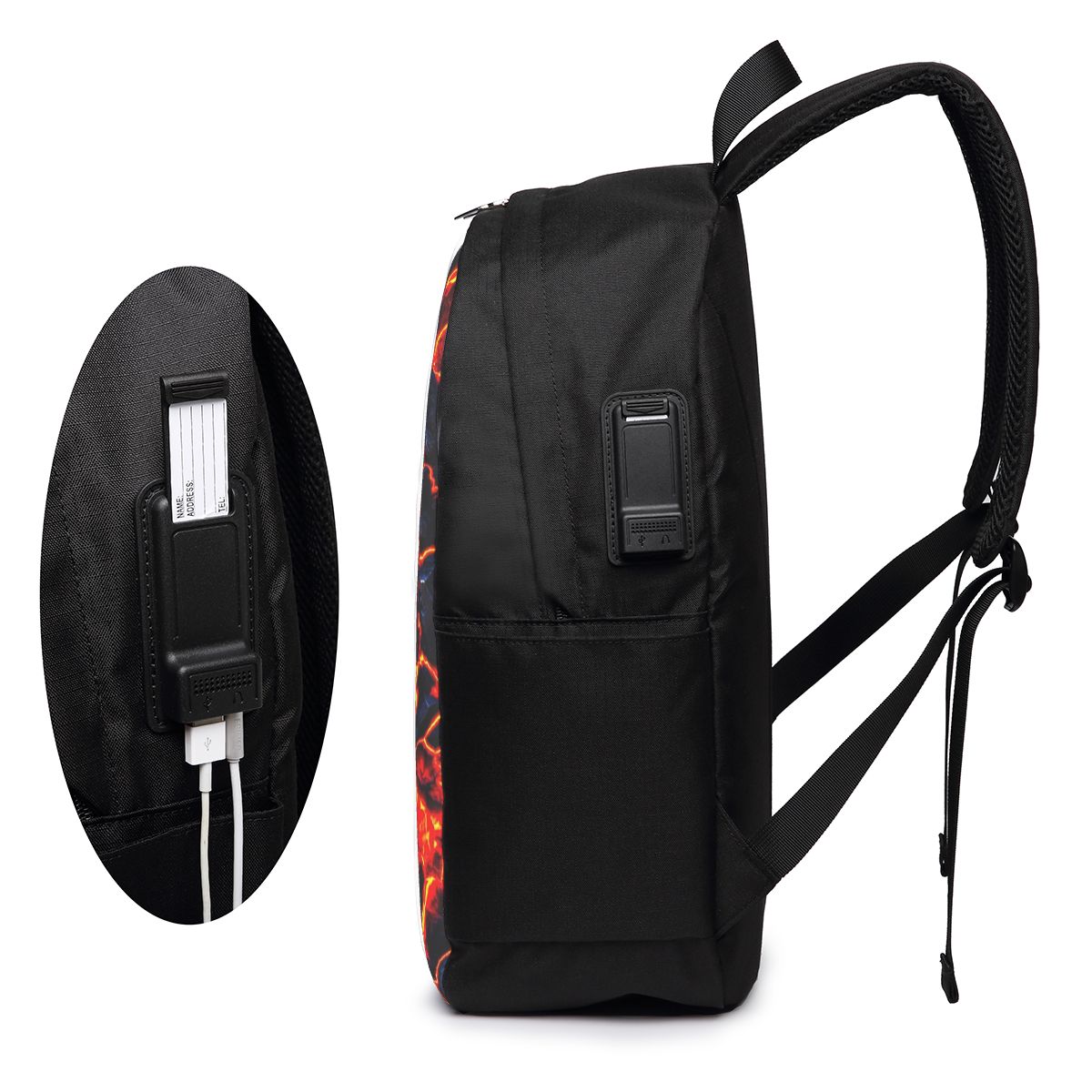Mochila Magma Volcano Lava Fir - Women Bags For Travel reseña y precio