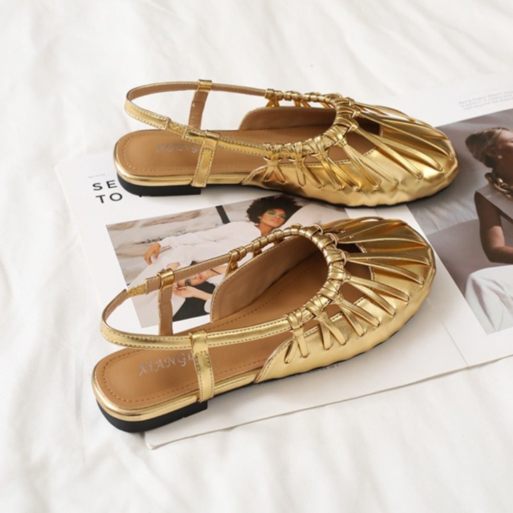 Sandalias planas de mujer con  - Women Bags And Shoes reseña y precio