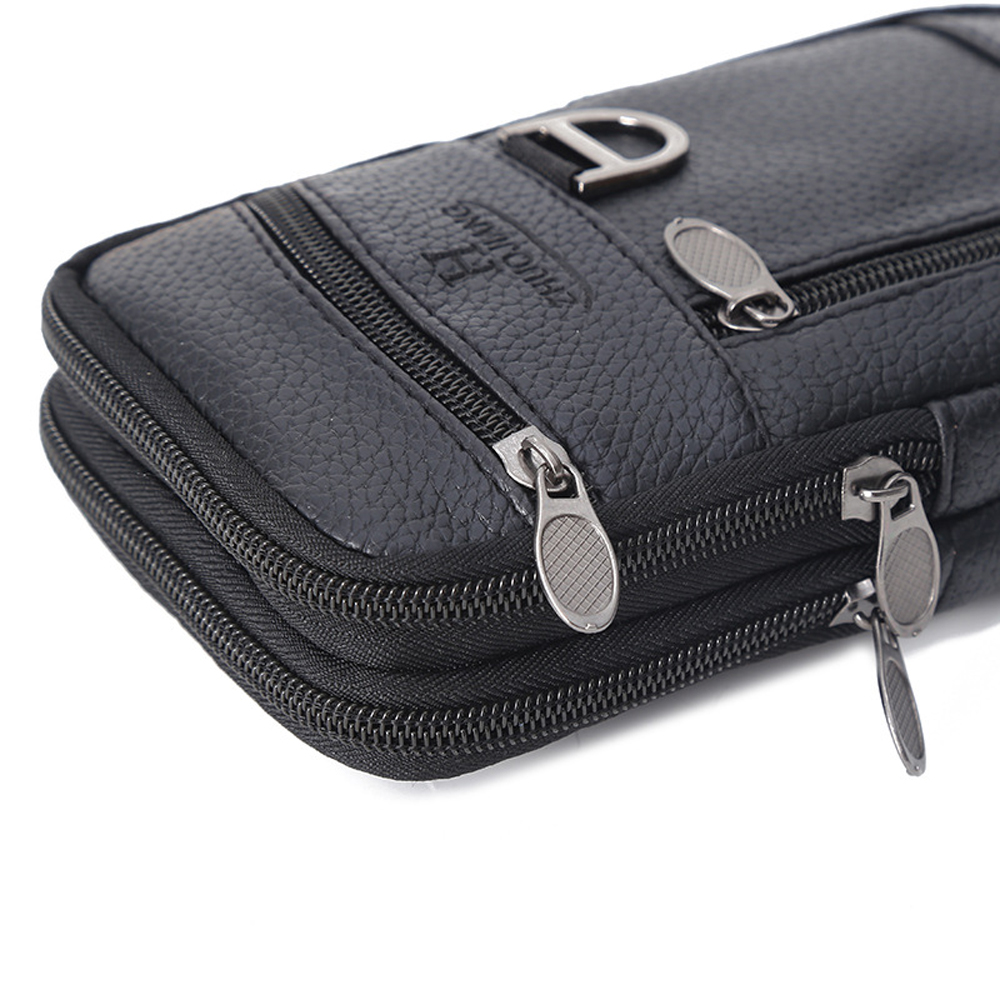 Riñonera para hombre, bolso pa - Saddle Bag Leather reseña y precio