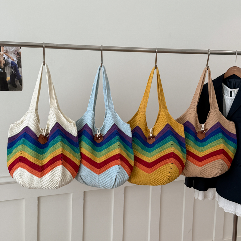 Bolso de playa de ganchillo co - Crochet Market Bag reseña y precio