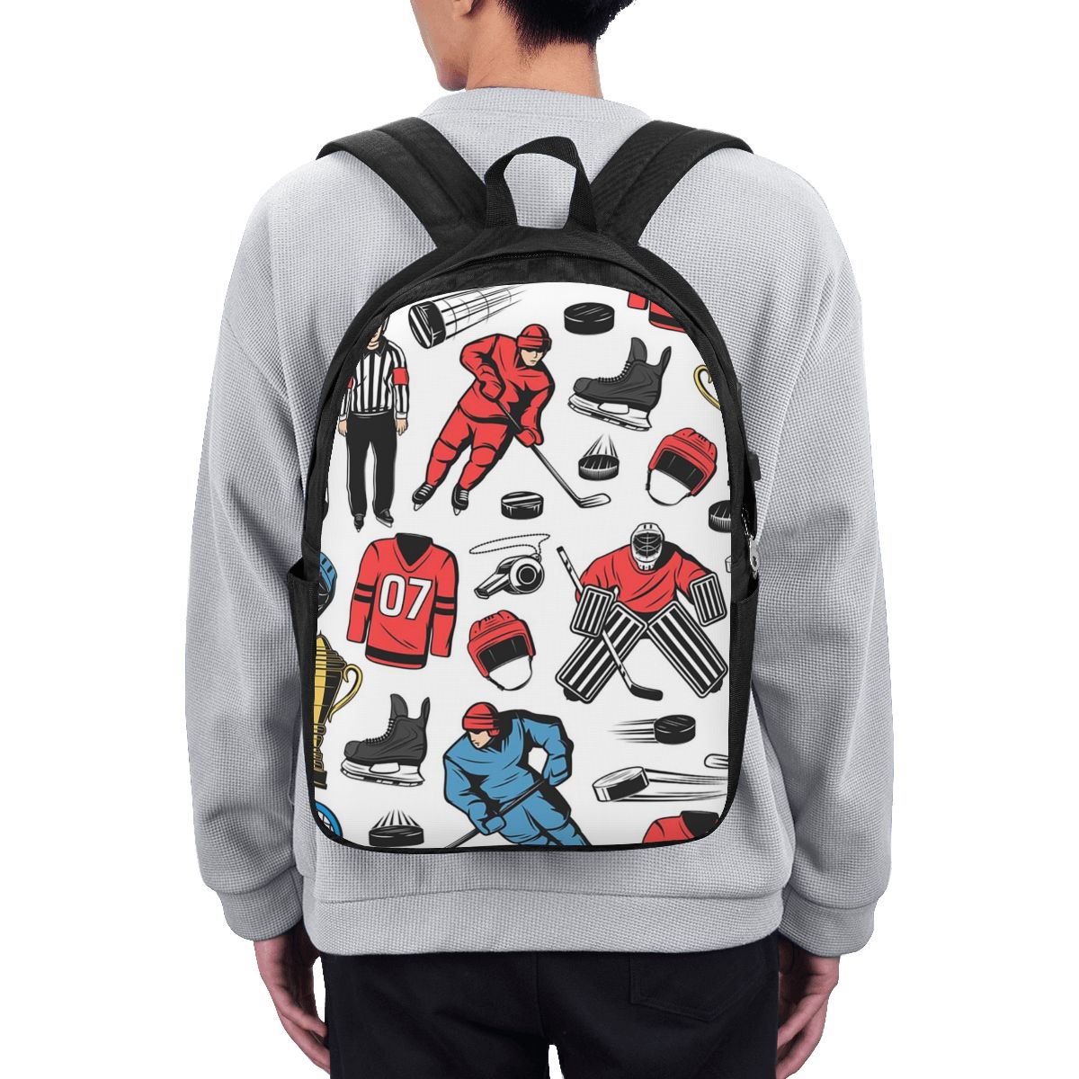 Mochila Ice Hockey Players On  - Women Bags For Travel reseña y precio