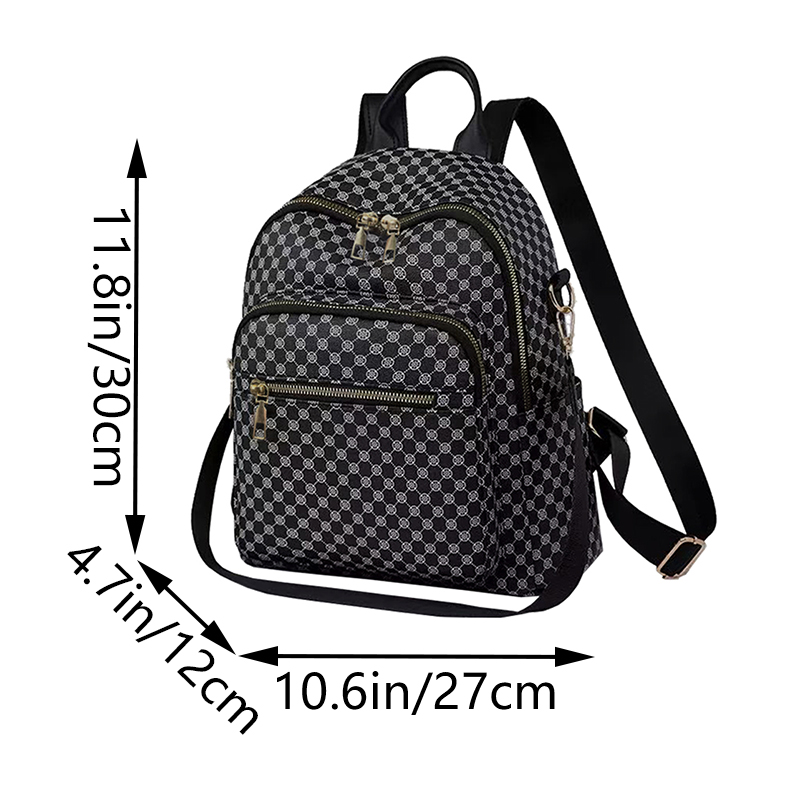 Mochila de PU con Patrón Geomé - Women'S Bags Going Out reseña y precio