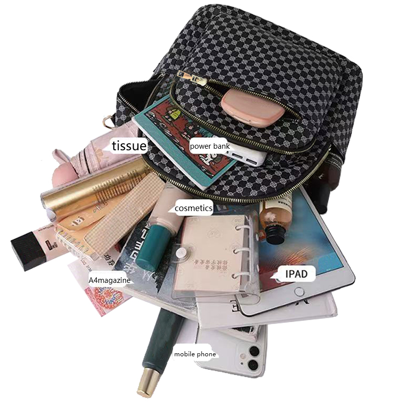 Mochila de PU con Patrón Geomé - Women'S Bags Going Out reseña y precio