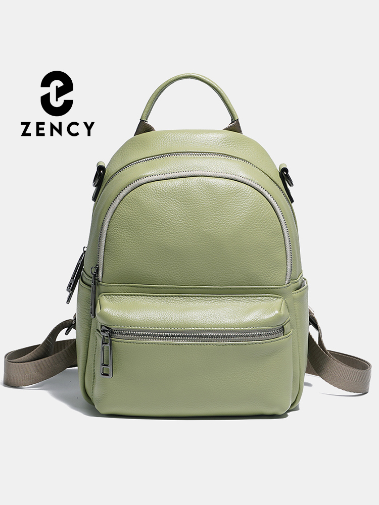 Zency-mochila de cuero para mu - Women Bags Grey reseña y precio