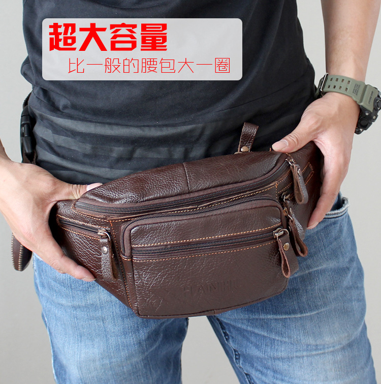 Riñonera de cuero de vaca auté - Saddle Bag Leather reseña y precio