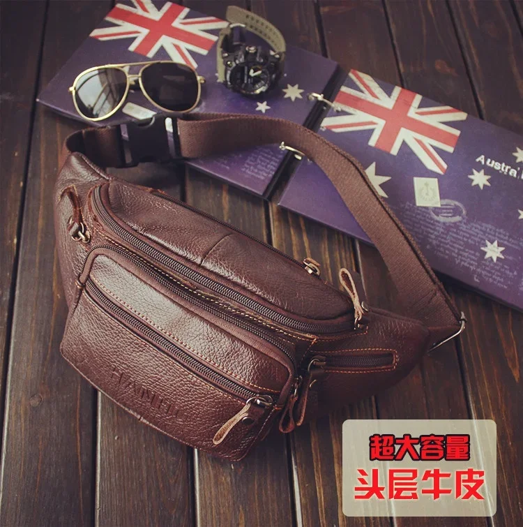 Riñonera de cuero de vaca auté - Saddle Bag Leather reseña y precio