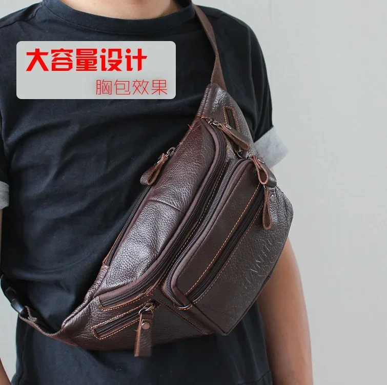 Riñonera de cuero de vaca auté - Saddle Bag Leather reseña y precio
