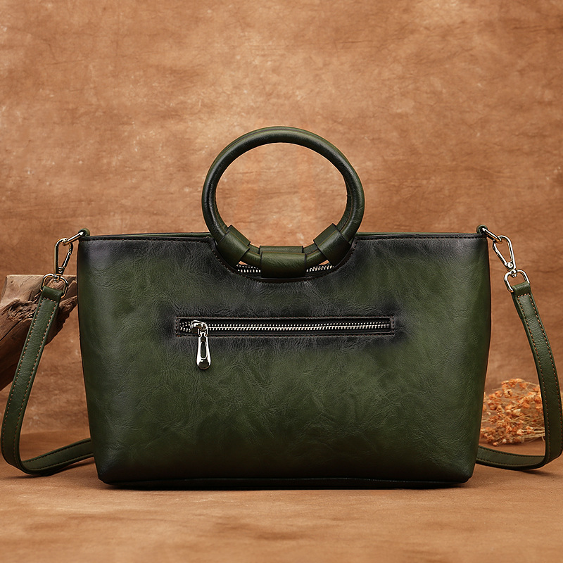 Bolso de mano de piel sintétic - Women Bags Grey reseña y precio