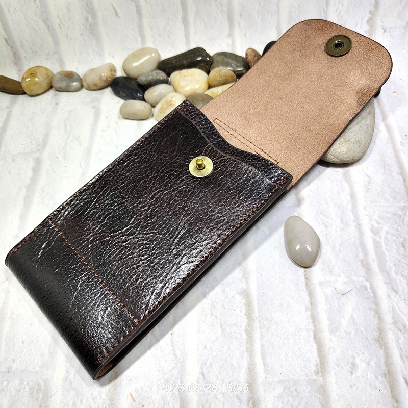 Riñonera de cuero genuino para - Saddle Bag Leather reseña y precio