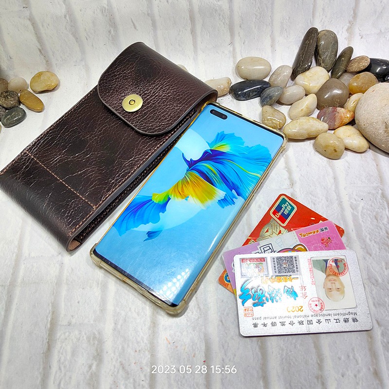 Riñonera de cuero genuino para - Saddle Bag Leather reseña y precio