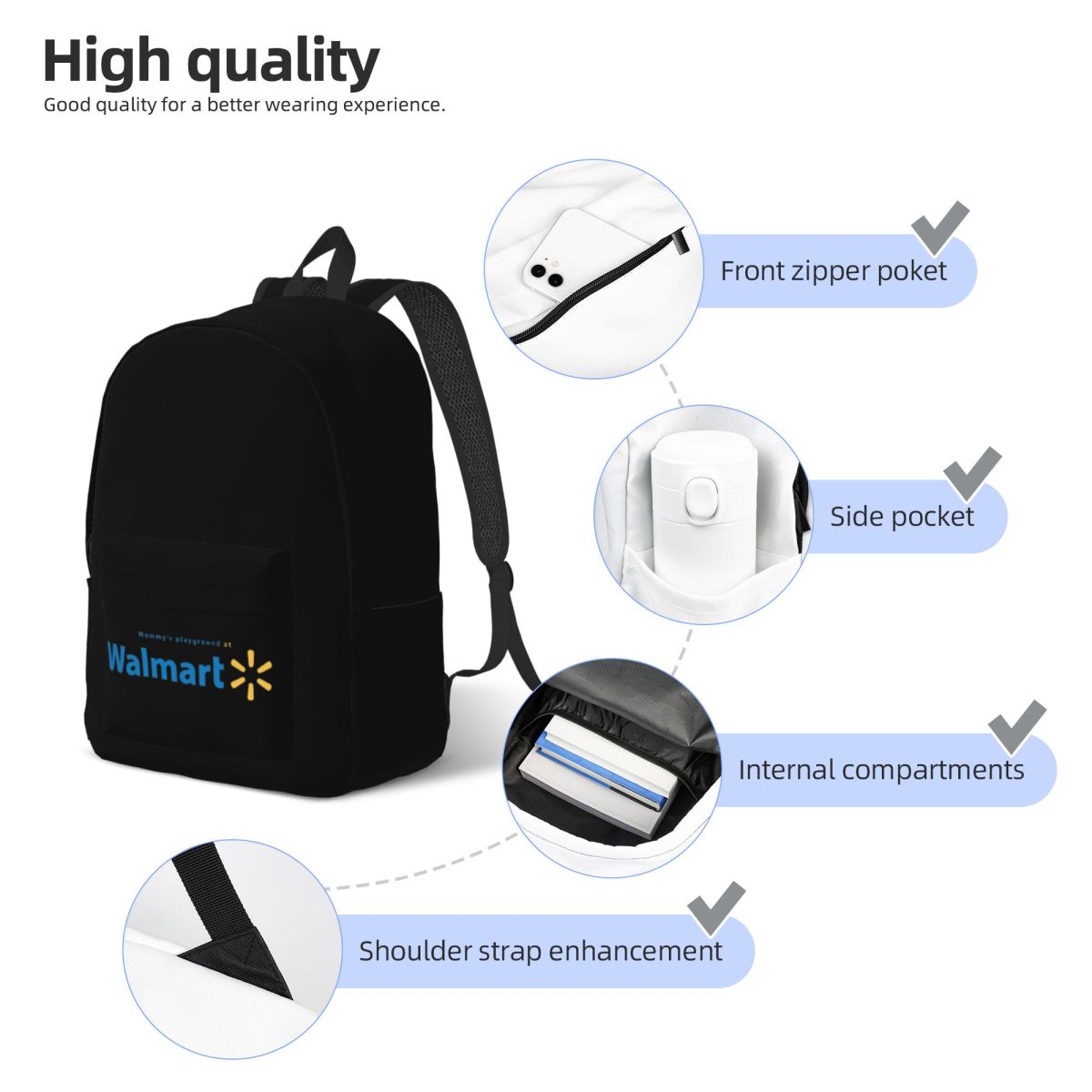 Mochila Walmart, mochila de gr - Women Bags Walmart reseña y precio