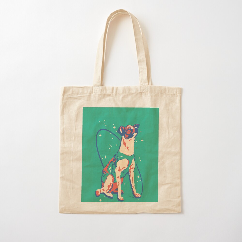 Laika Space Dog Illustration V - Women Bags Vector reseña y precio