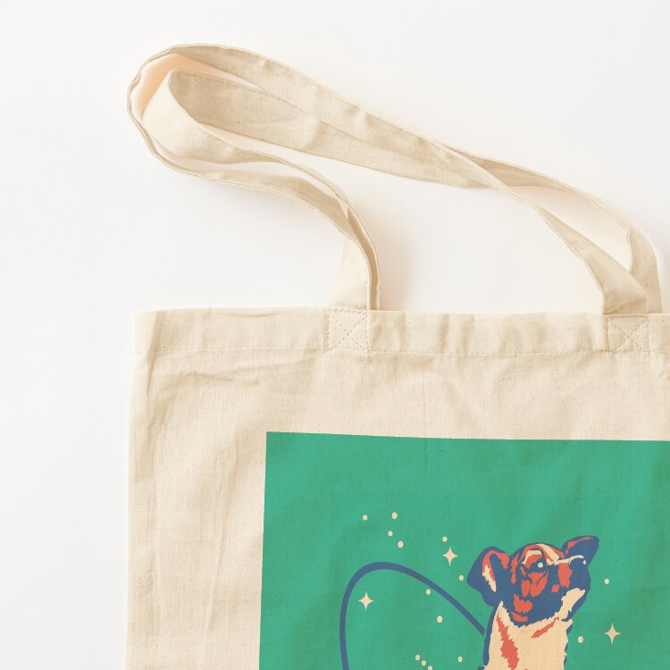 Laika Space Dog Illustration V - Women Bags Vector reseña y precio