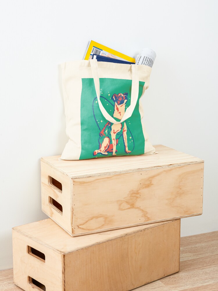Laika Space Dog Illustration V - Women Bags Vector reseña y precio