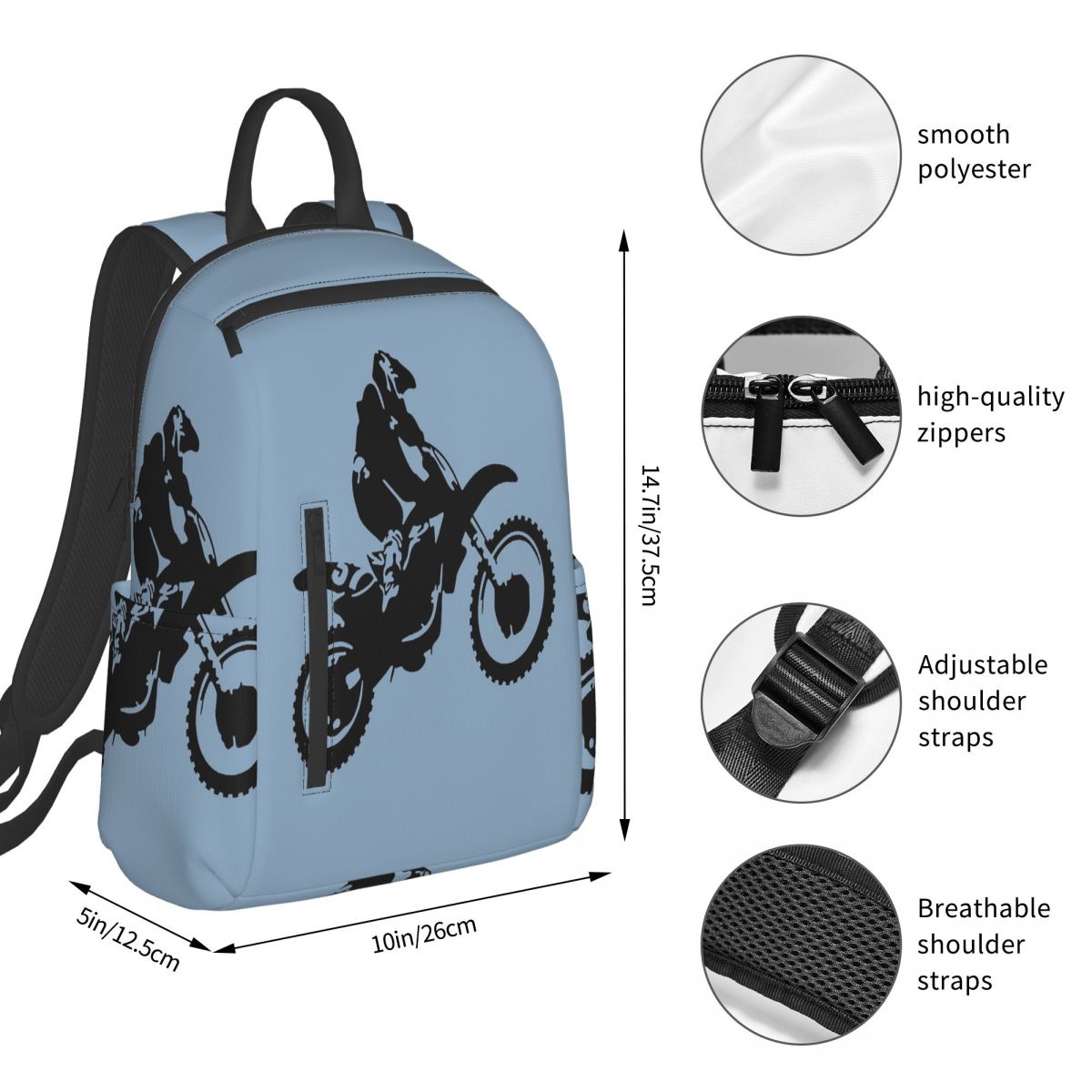 Mochila Moto X Dirt Bike Monot - Women Bags Vector reseña y precio