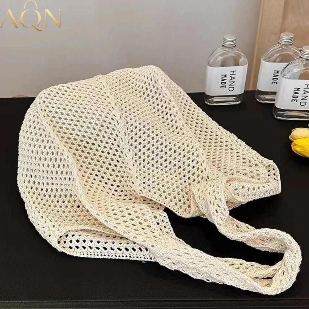 Bolso de Hombro Tejido de Gran - Crochet Market Bag reseña y precio