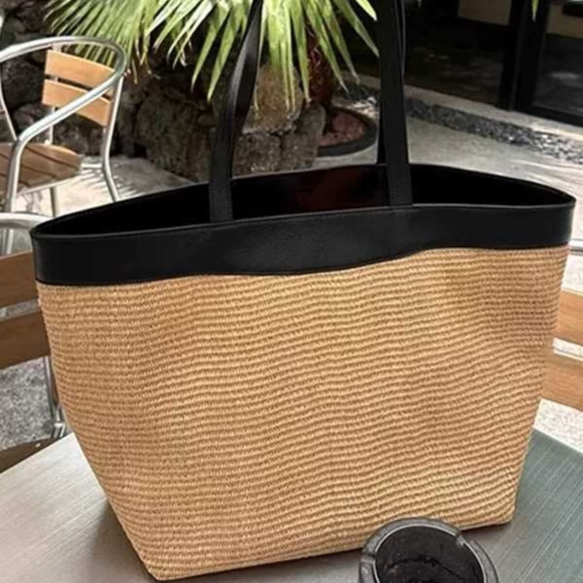 Bolso de Hombro Tipo Tote Teji - Crochet Market Bag reseña y precio