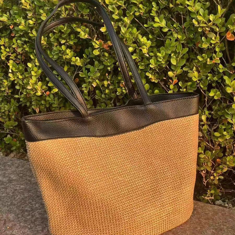 Bolso de Hombro Tipo Tote Teji - Crochet Market Bag reseña y precio
