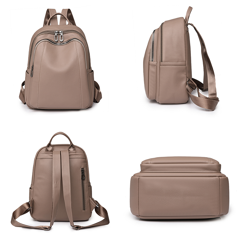 Mochila de cuero de alta calid - Women Bags Online reseña y precio