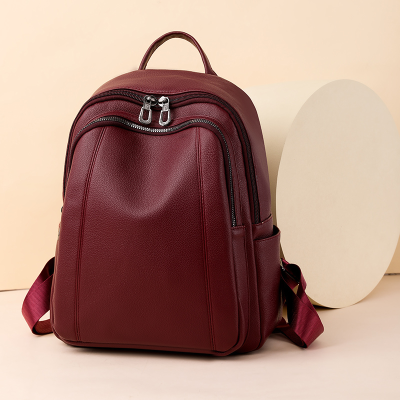 Mochila de cuero de alta calid - Women Bags Online reseña y precio