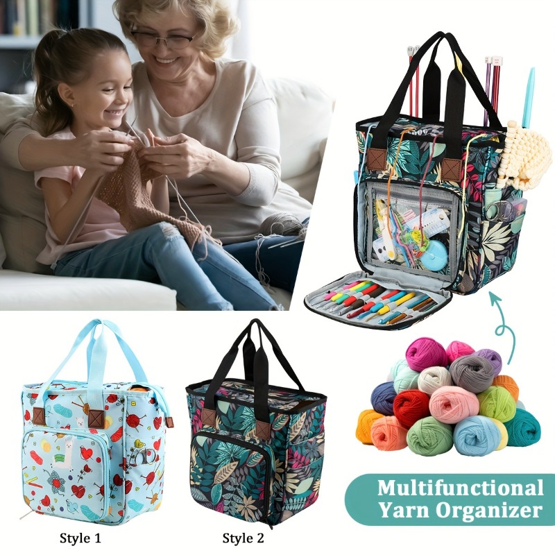 Bolsa de almacenamiento de hil - Crochet Market Bag reseña y precio