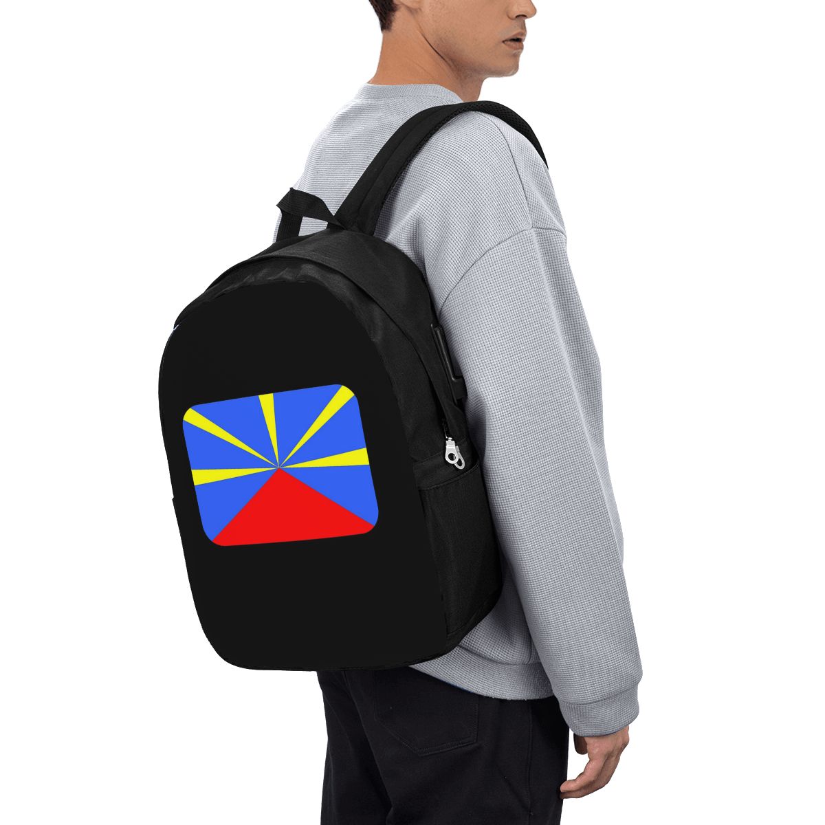 Mochila con bandera de la isla - Women Bags For Travel reseña y precio