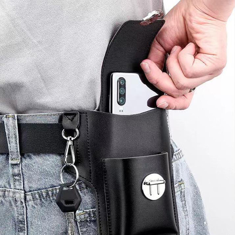 Riñonera de cuero PU multifunc - Saddle Bag Leather reseña y precio