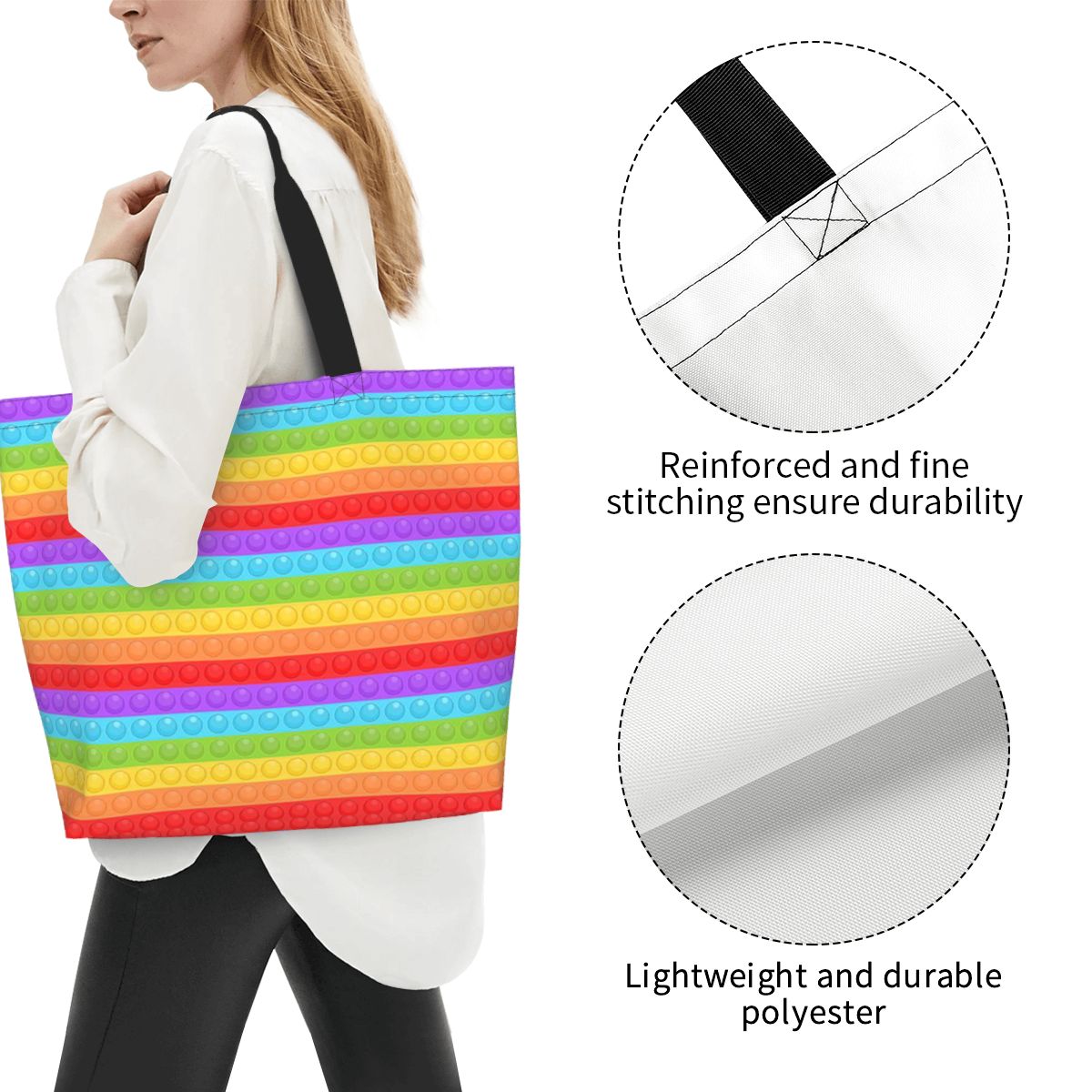 Bolso de compras con patrón si - Women Bags Vector reseña y precio